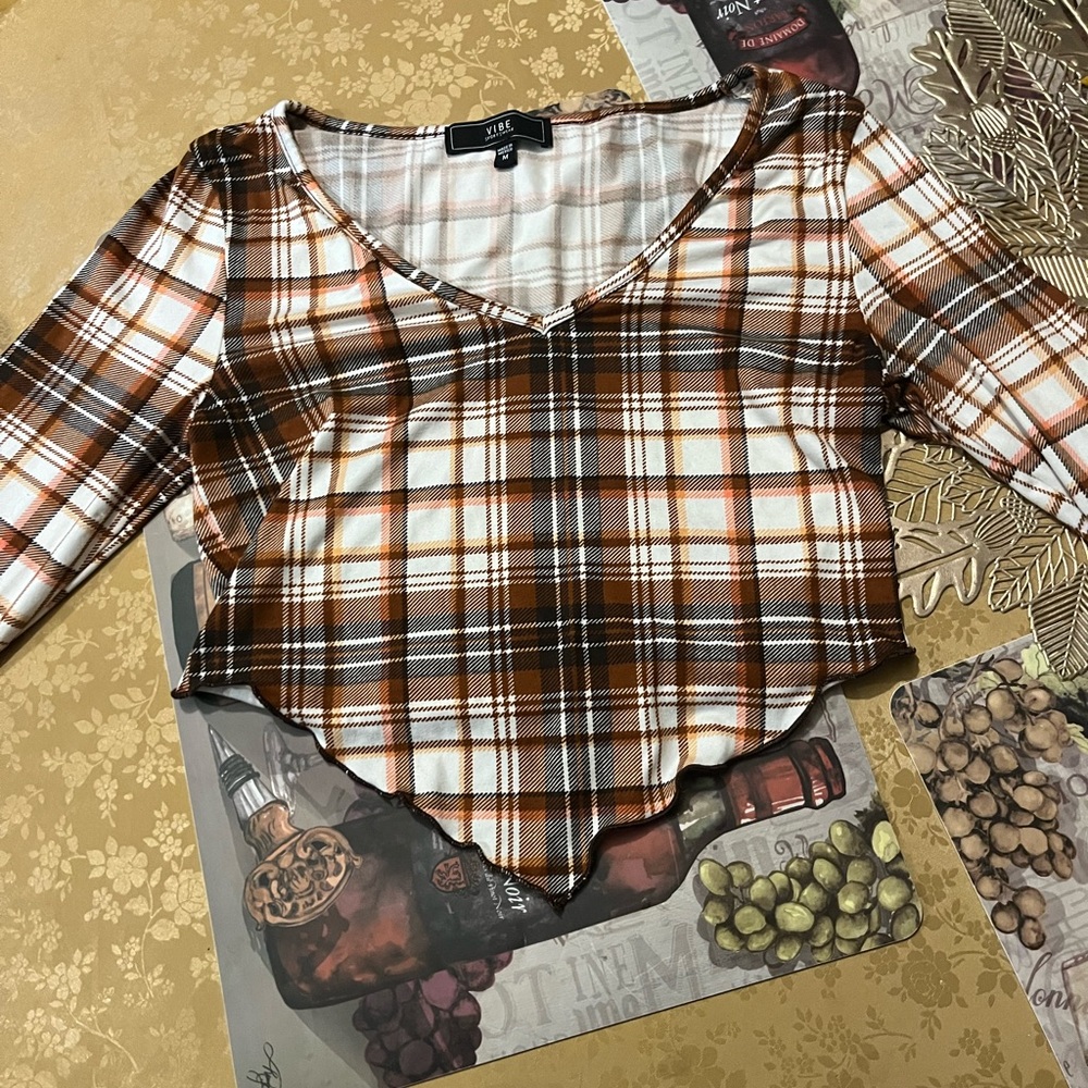 Long Sleeve Crop Top